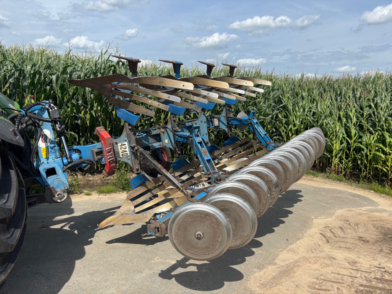 Lemken Europal wentelploeg met cappon