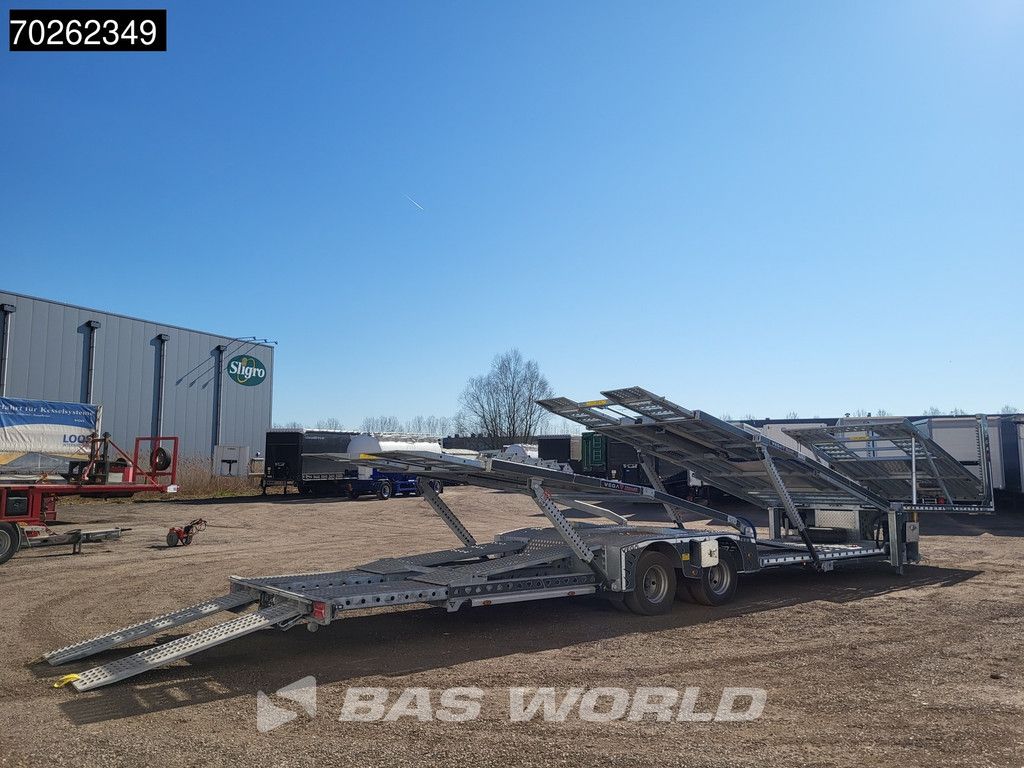 Vega 2 Axle Semi Trailer 2 Achsen NEW Truck autotransport BPW Lenkachse