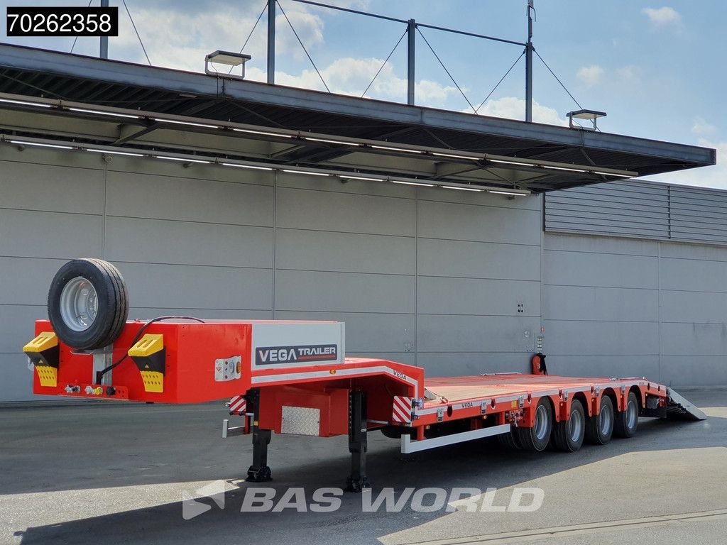 Vega STANDARD LOWBED 2 assen Lift + 2xLenkachse Hydraulic Ramps