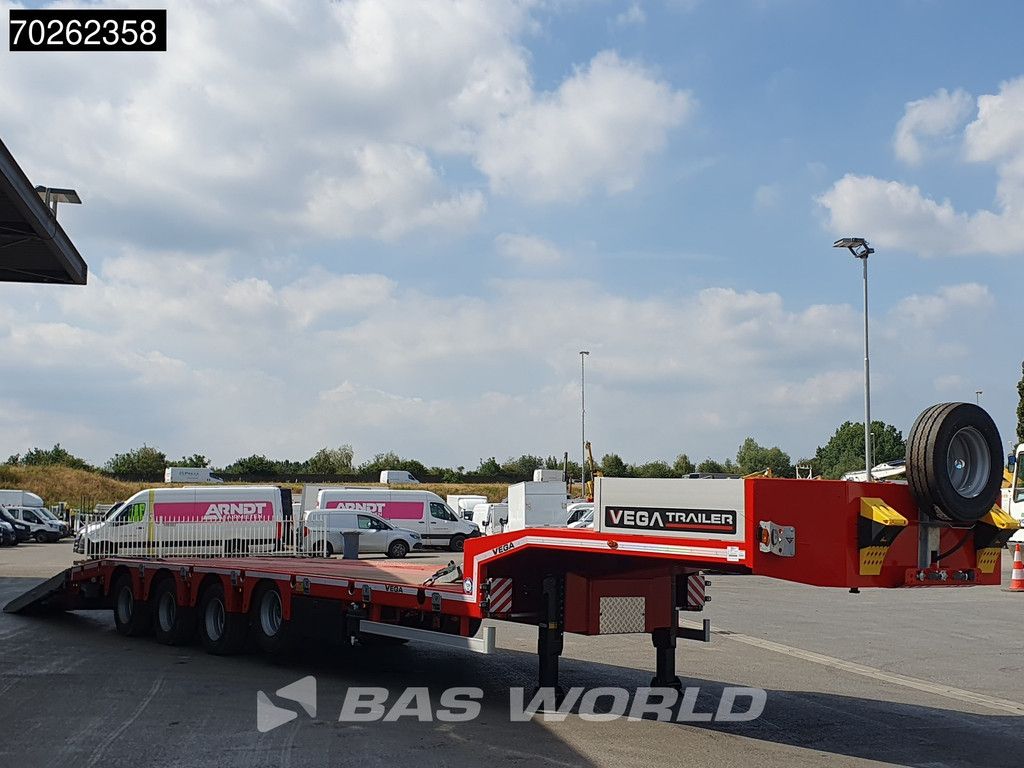 Vega STANDARD LOWBED 2 assen Lift + 2xLenkachse Hydraulic Ramps