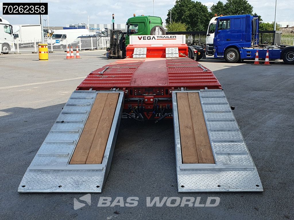 Vega STANDARD LOWBED 2 assen Lift + 2xLenkachse Hydraulic Ramps