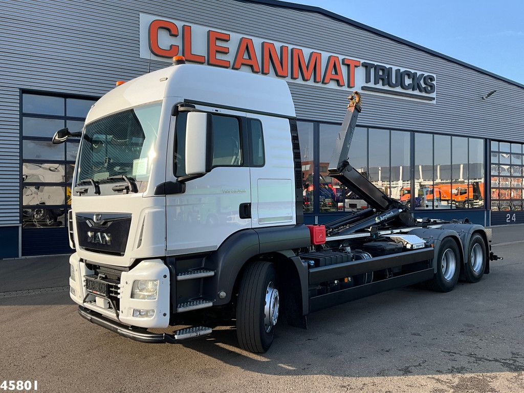 Man TGS 28.460 Euro 6 Marrel 20 Ton haakarmsysteem