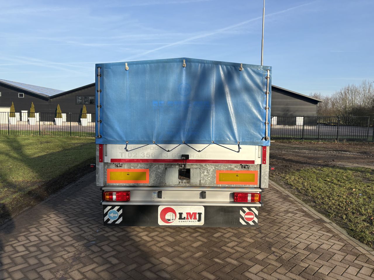 Be oplegger huif LMJ 6.7 TON (2013)