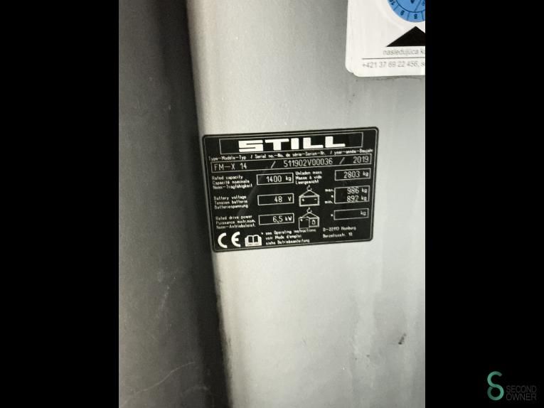 Reachtrucks Elektrisch Still FM-X14 2019