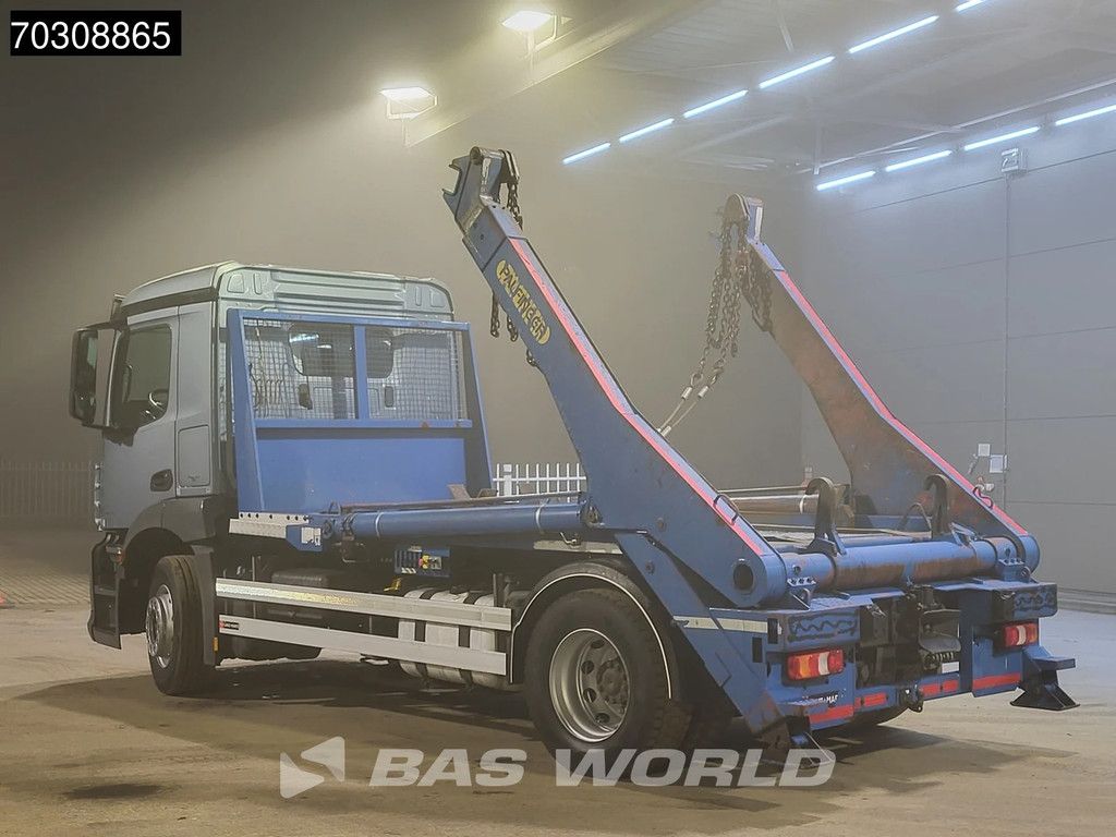 Mercedes Antos 1836 4X2 Palfinger M14T-25 MPA skiploader Automatic Airco Euro 6