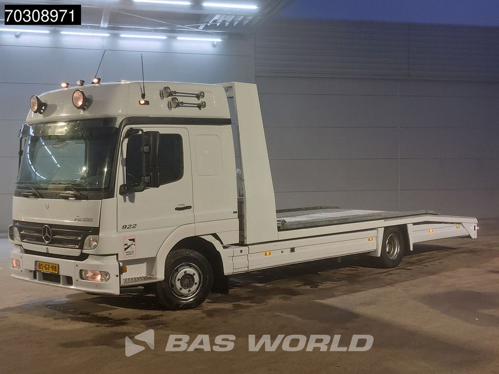 Mercedes Atego Atego 922 4X2 NL-Truck Car transporter winch sleepercab Automatic Euro 3
