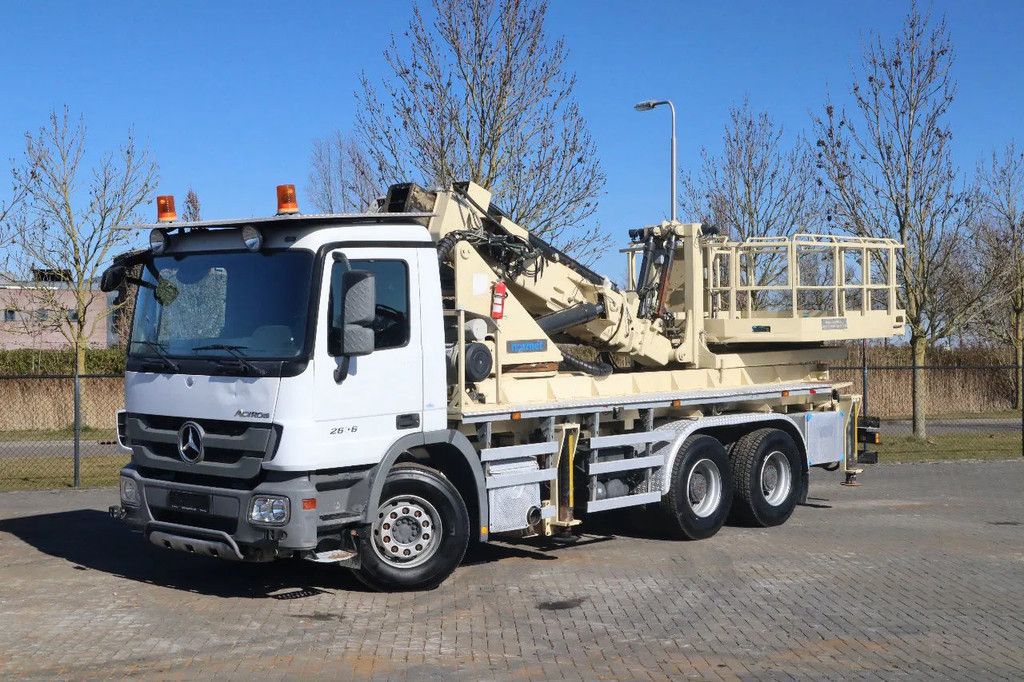 Mercedes-Benz Actros 2636 6X4 | TUNNEL PLATFORM | REMOTE DRIVING