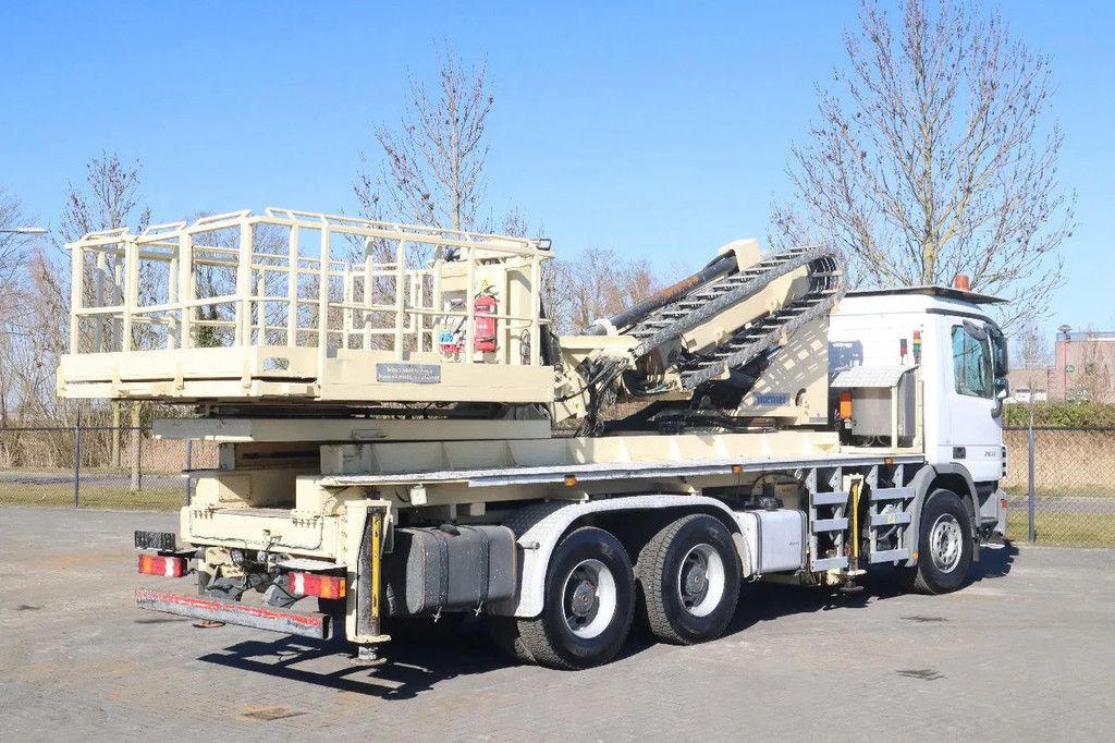 Mercedes-Benz Actros 2636 6X4 | TUNNEL PLATFORM | REMOTE DRIVING