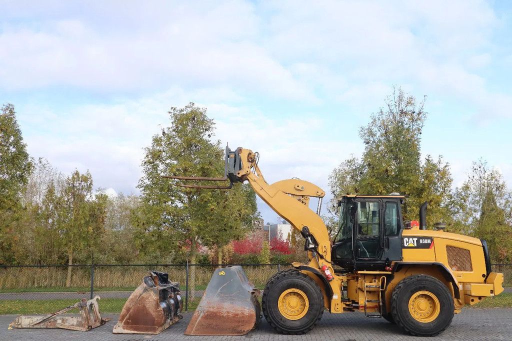 Caterpillar 938 M | 2X BUCKET | JIB | FORKS | BSS | GOOD CONDITION