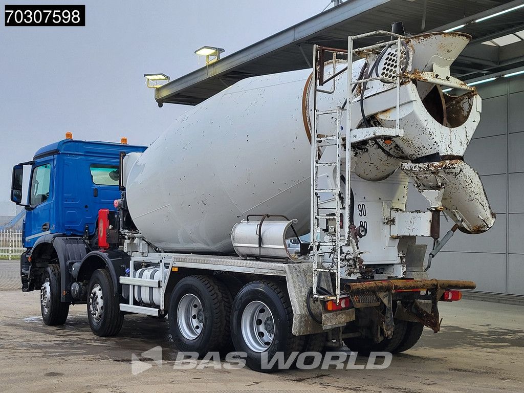 Mercedes Arocs 3240 8X4 9m3 Stetter Mixer Steel suspension Automatic Euro 6