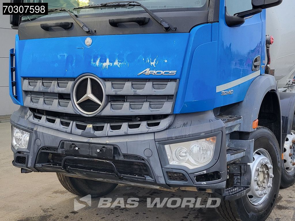 Mercedes Arocs 3240 8X4 9m3 Stetter Mixer Steel suspension Automatic Euro 6