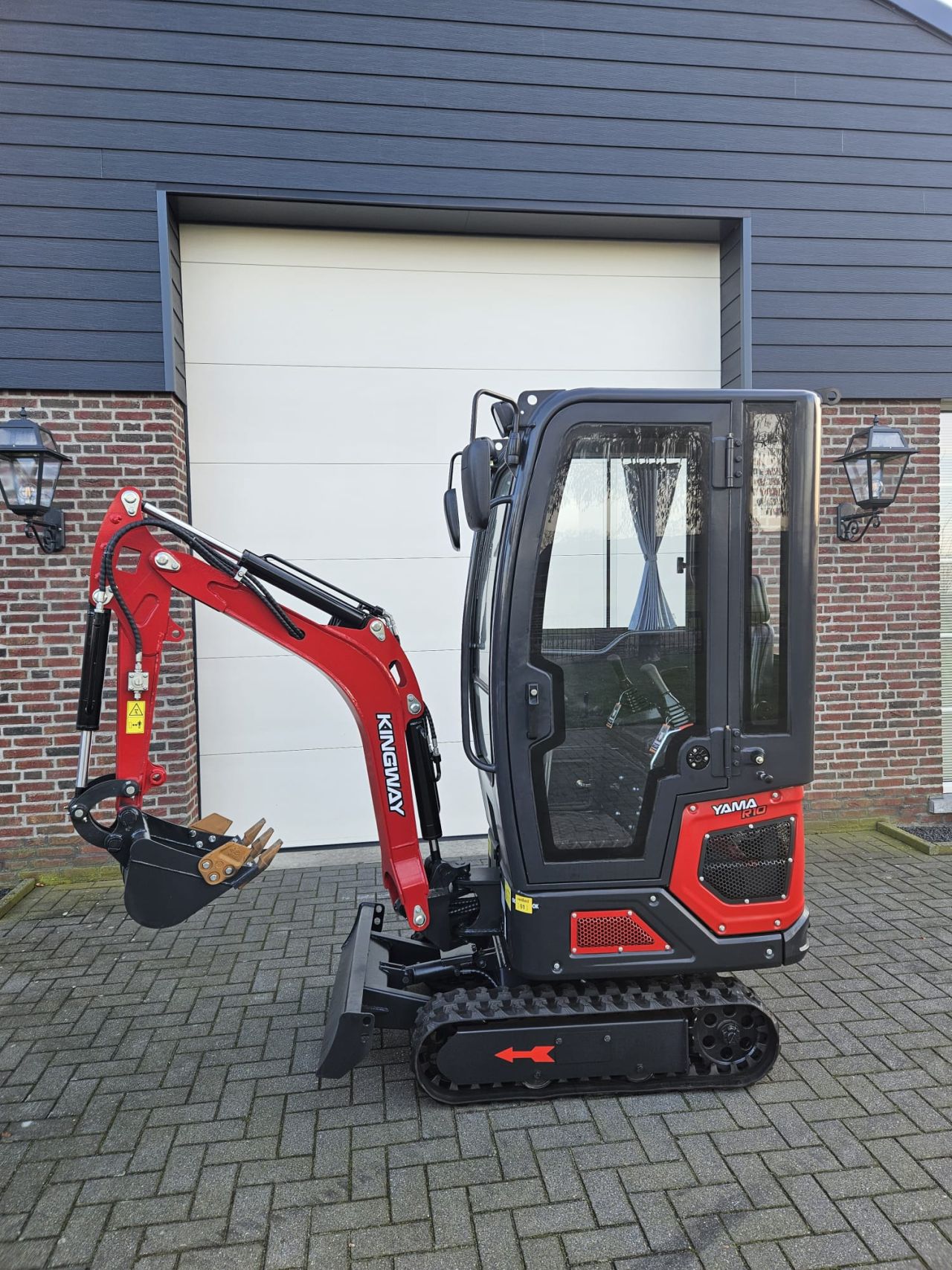 Minibagger Mini bagger Yama R10 Schwenkarm NEU LEASING