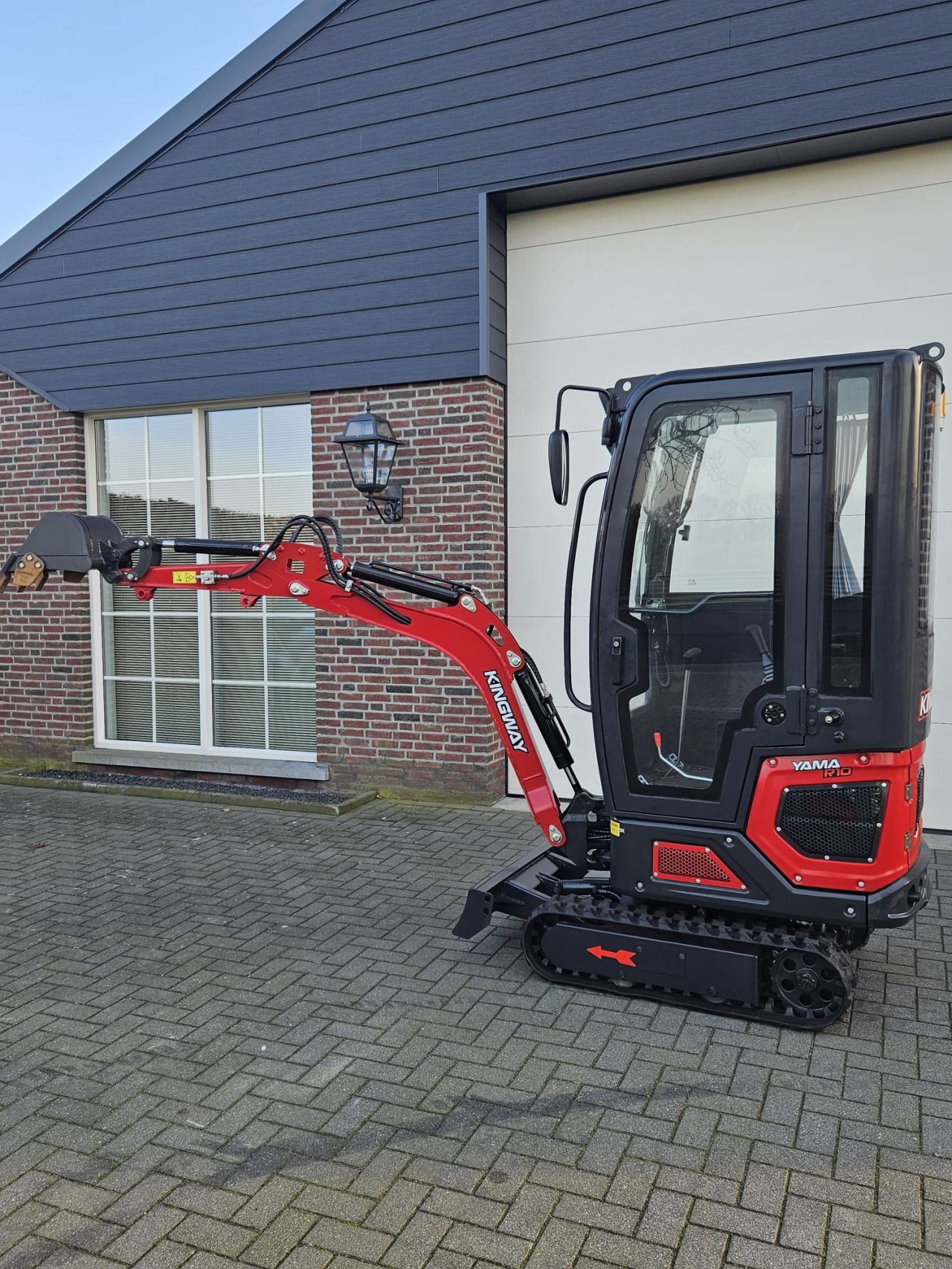 Minibagger Mini bagger Yama R10 Schwenkarm NEU LEASING