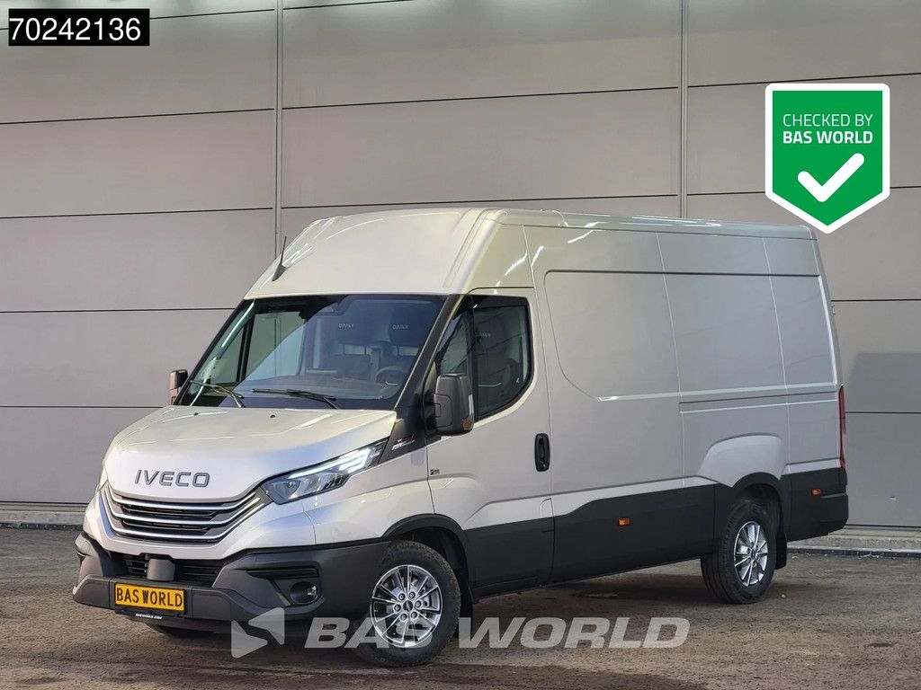Iveco Daily 35S21 BPM VRIJ! 3.0L Automaat L2H2 210PK 2025-Model 3,5t Trekgewicht ACC LED Navi LM-Velgen Camera Euro6 L2 12m3 A/C