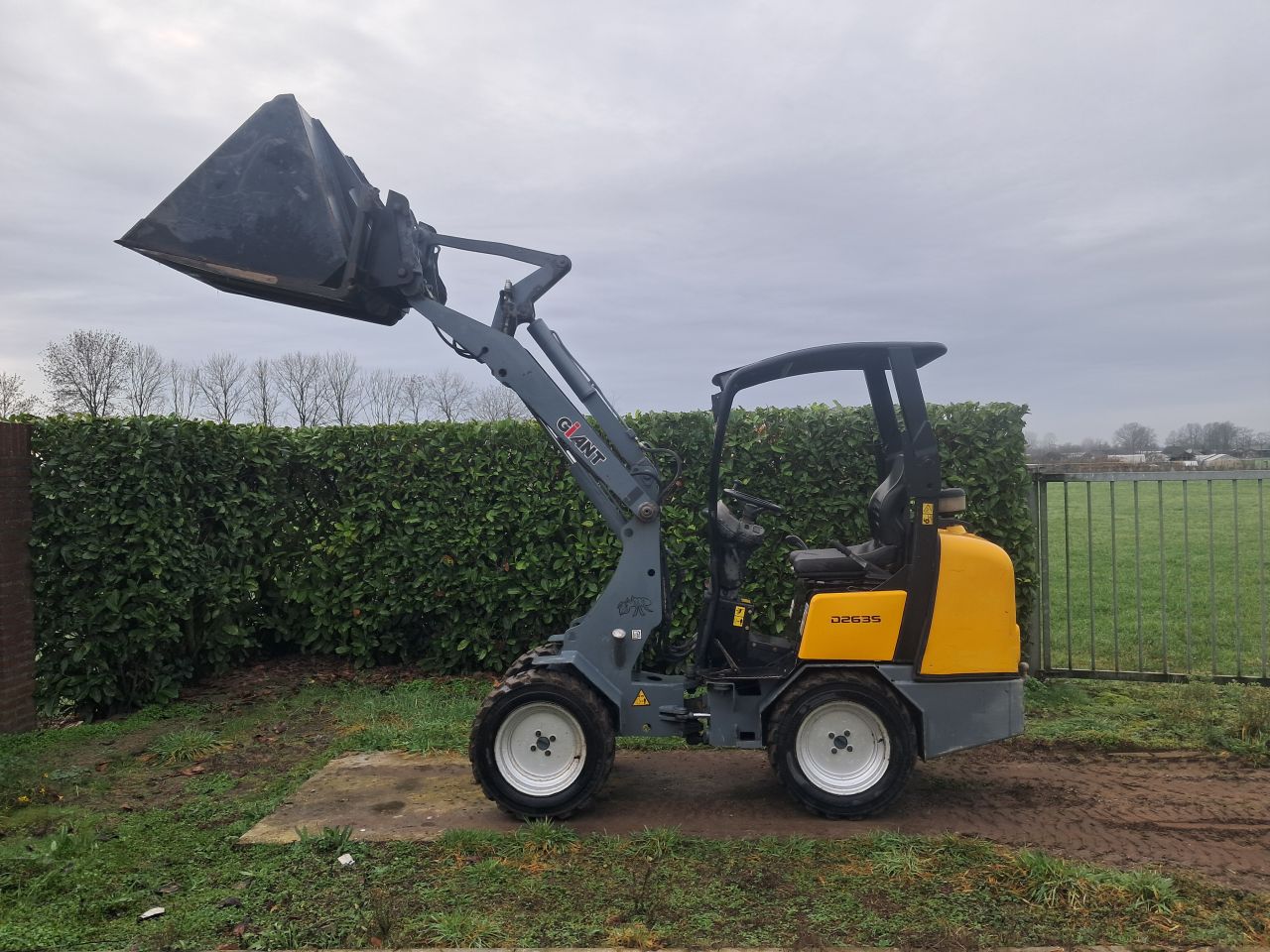 Giant D 263 S / Mini shovel / Loader / Kniklader / Kubota