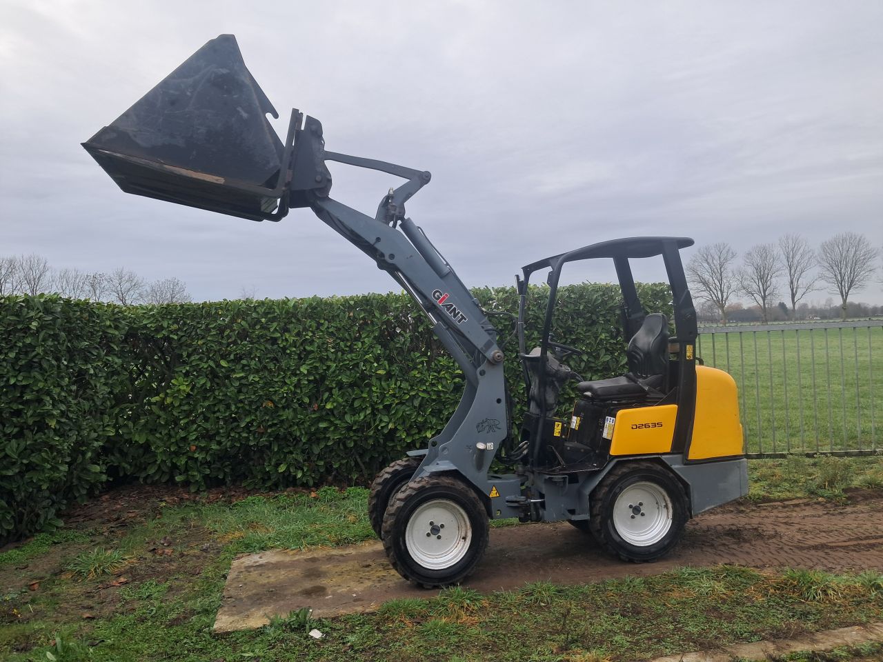 Giant D 263 S / Mini shovel / Loader / Kniklader / Kubota