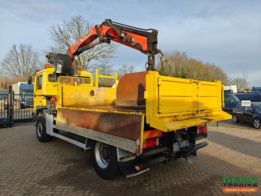 MAN ME 250 B 4x4 Dagcab Euro3 - ATM Kipper + Palfinger PK11502 - KnijperBak - NaafReductie - Rockinger