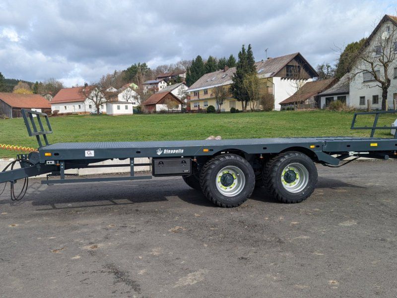 Dinapolis 7,5m Ballenwagen Hydraulisch absenkbare Rampe Druckluft LED