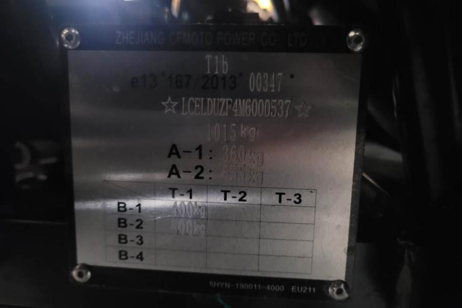 CFMoto UFORCE600 Valid Inspection, *Guarantee! Dutch Regi