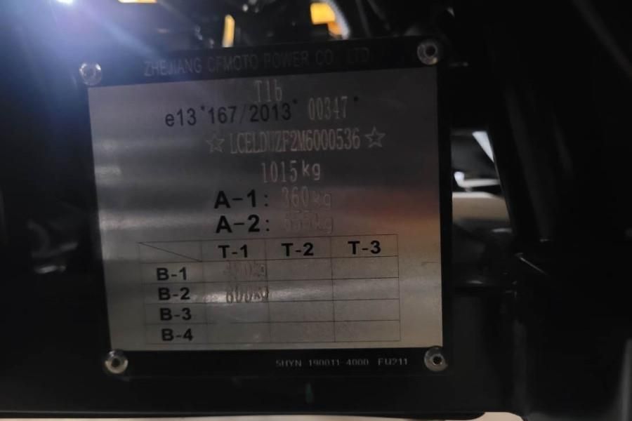 CFMoto UFORCE600 Valid Inspection, *Guarantee! Dutch Regi