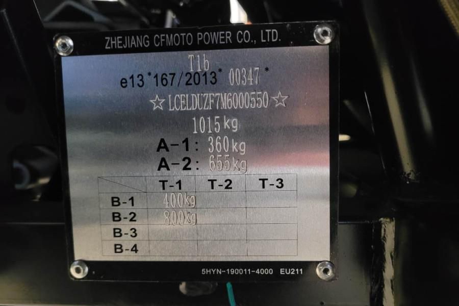 CFMoto UFORCE600 Valid Inspection, *Guarantee! Dutch Regi