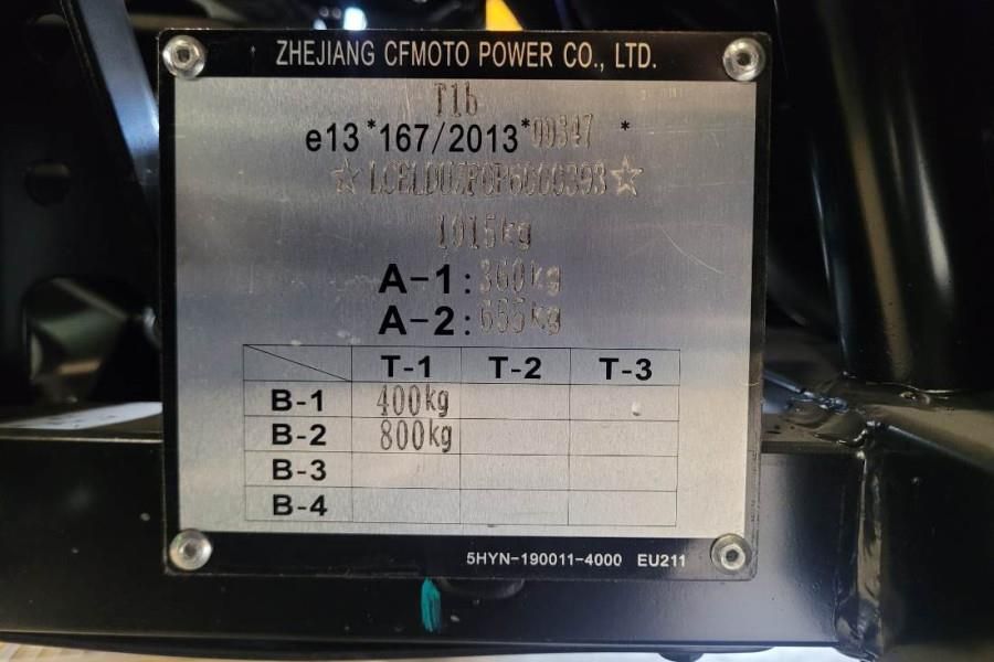 CFMoto UFORCE600 Valid Inspection, *Guarantee! Dutch Regi