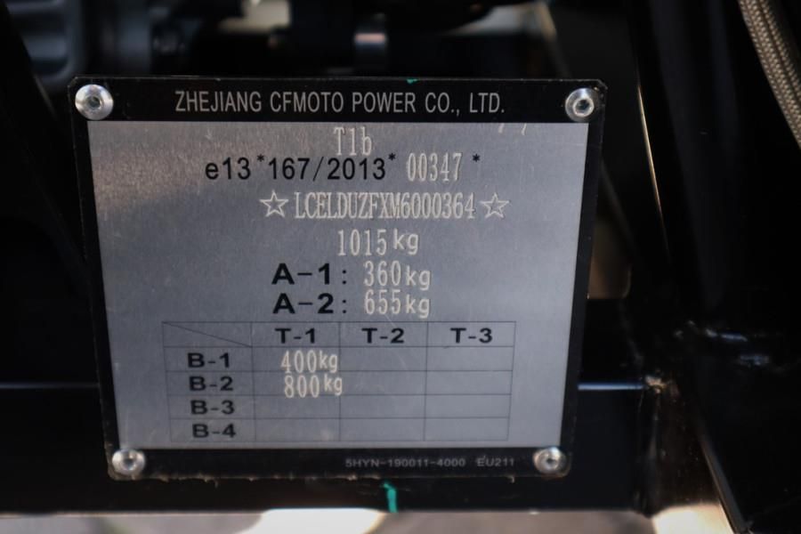 CFMoto UFORCE600 Valid Inspection, *Guarantee! Dutch Regi