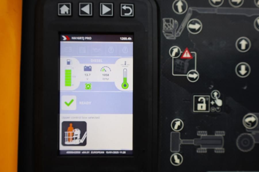 Haulotte HA16RTJ Pro Diesel, 4x4x4 Drive, 16 m Working Heig