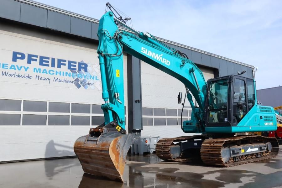 Sunward SWE155F CE certification, Diesel, Digging depth: 5