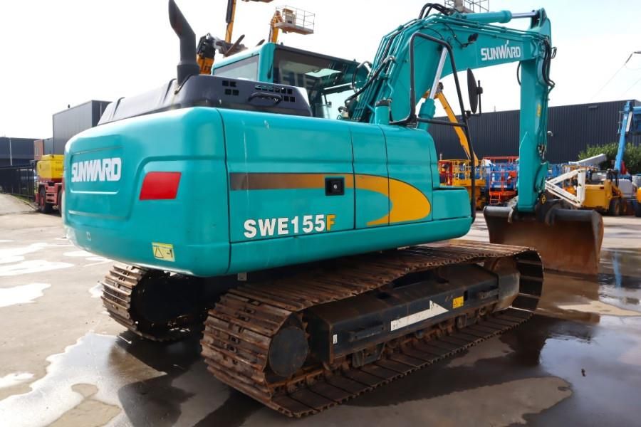 Sunward SWE155F CE certification, Diesel, Digging depth: 5