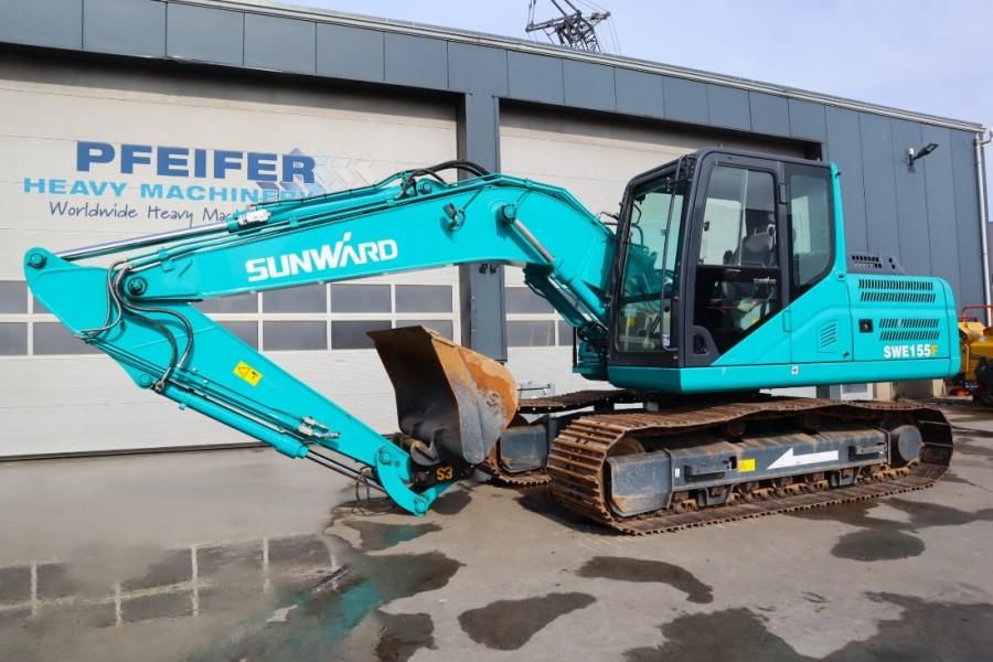 Sunward SWE155F CE certification, Diesel, Digging depth: 5