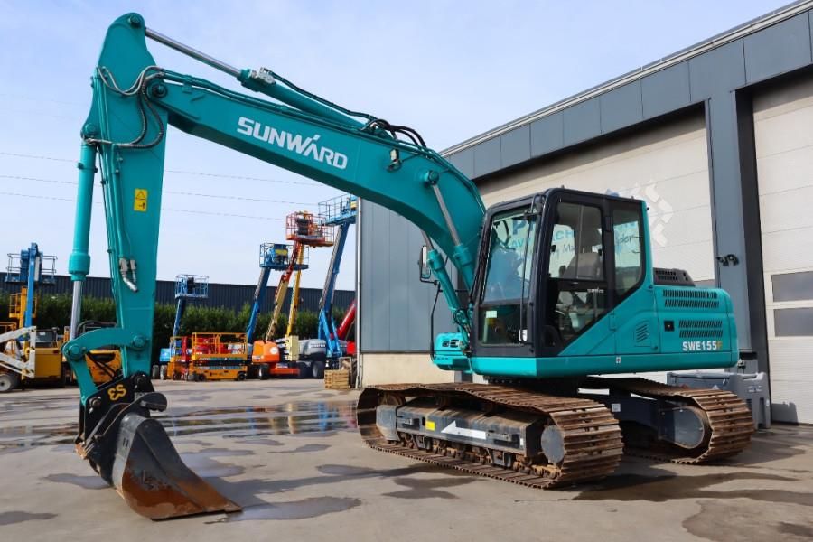 Sunward SWE155F CE certification, Diesel, Digging depth: 5