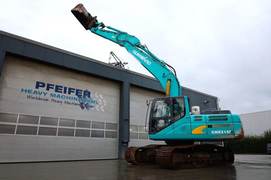 Sunward SWE215F CE certification, Diesel, Digging depth: 6