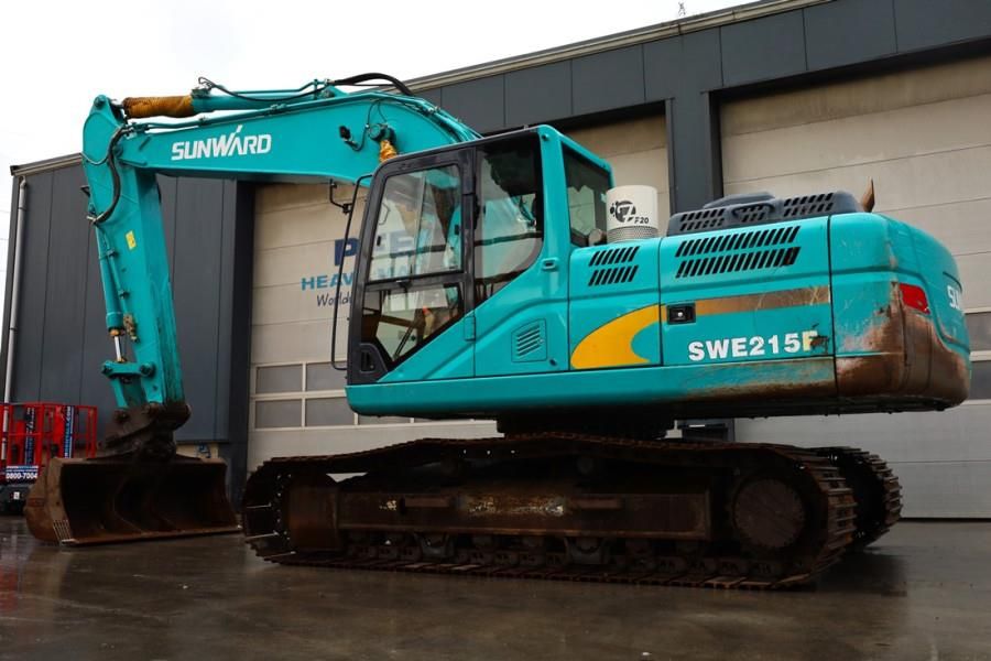 Sunward SWE215F CE certification, Diesel, Digging depth: 6