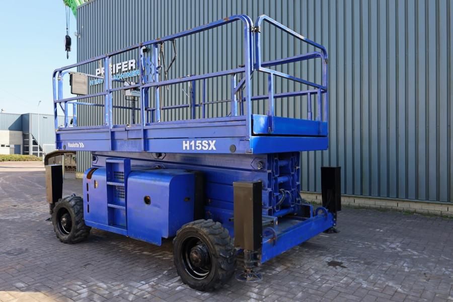Haulotte H15SX Diesel, 4x4 Drive 15 Working Height, 500kg C