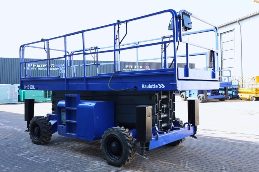 Haulotte H15SXL Diesel, 4x4 Drive, 15m Working Height, 500k