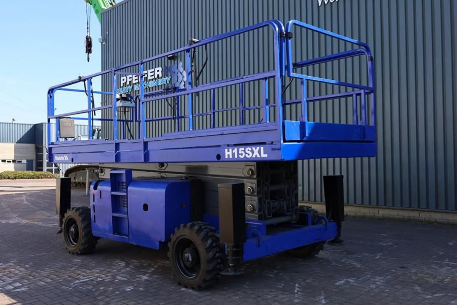 Haulotte H15SXL Diesel, 4x4 Drive, 15m Working Height, 500k