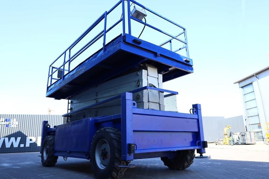 Liftlux SL210-25D4WDS/P Diesel, Hydraulic Deck Extension,