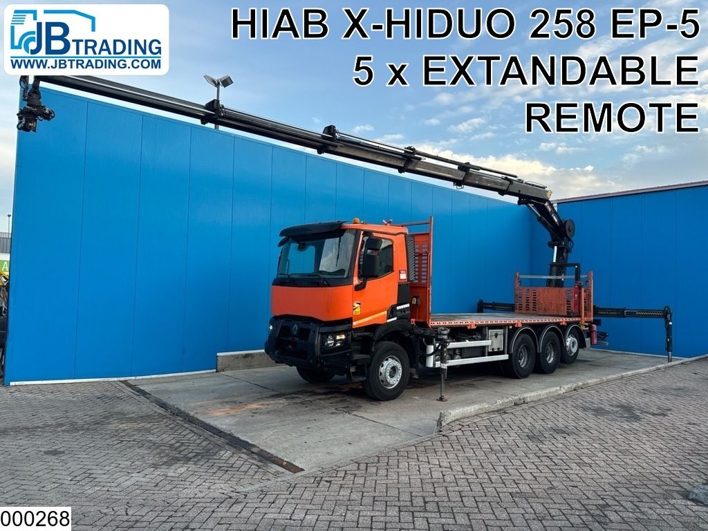 Renault C 430 8x4, EURO 6, Hiab