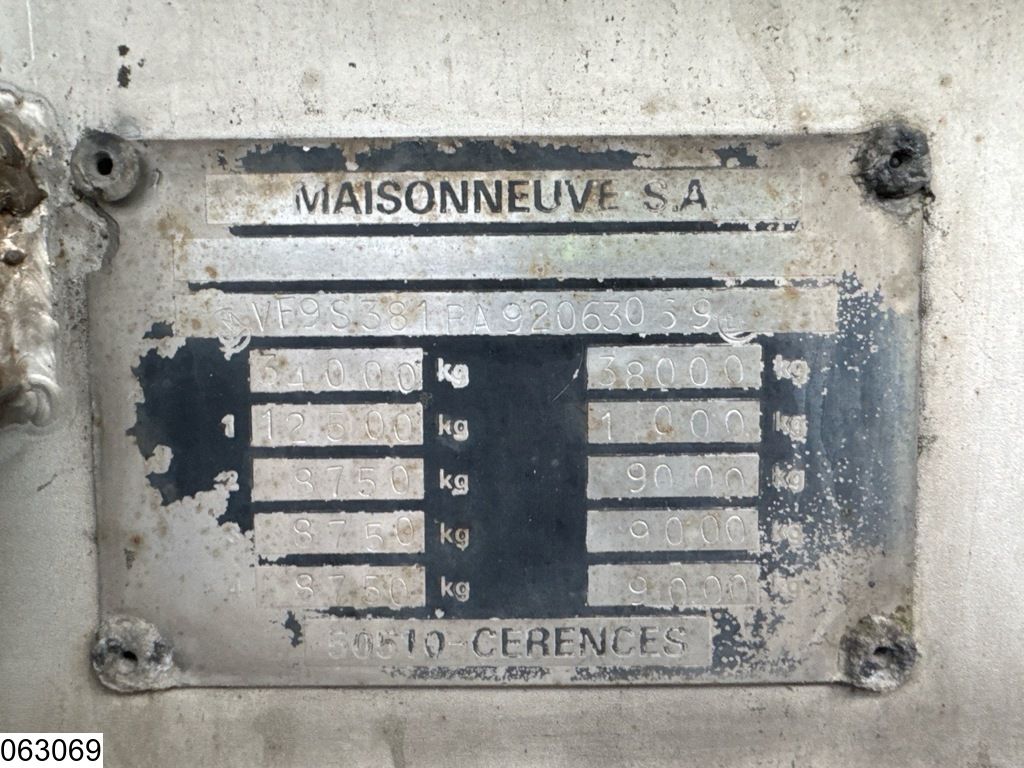 Maisonneuve Food 32.750 Liter, 5 Comp.