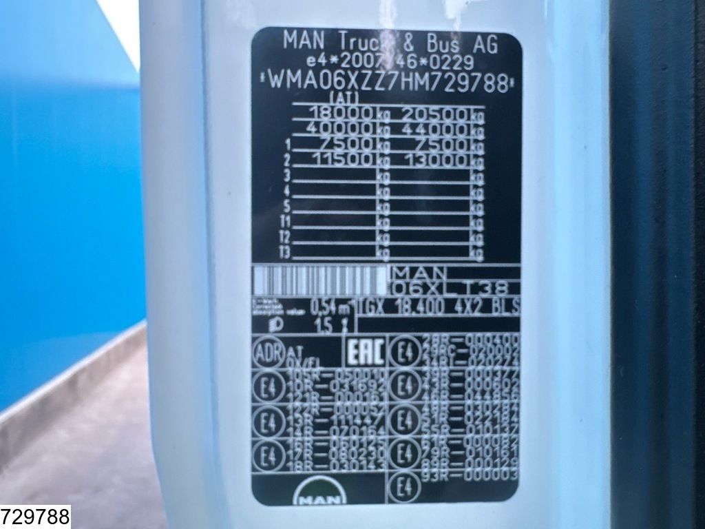 MAN TGX 18 400 EURO 6, Standairco, PTO, Hydraulic