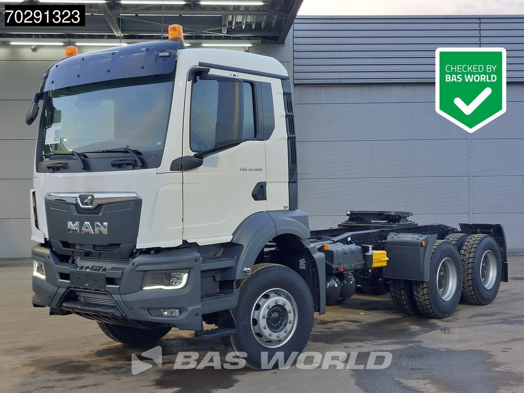 MAN TGS 33.400 6X4 NEW! Full-Steel Big-Axle Drumbrakes LED Euro 2