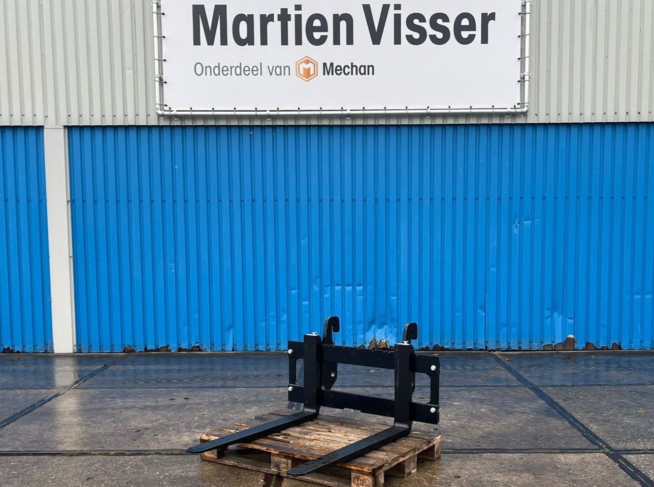 JCB Palletvorken 100x40x1070 met Giant aansluiting