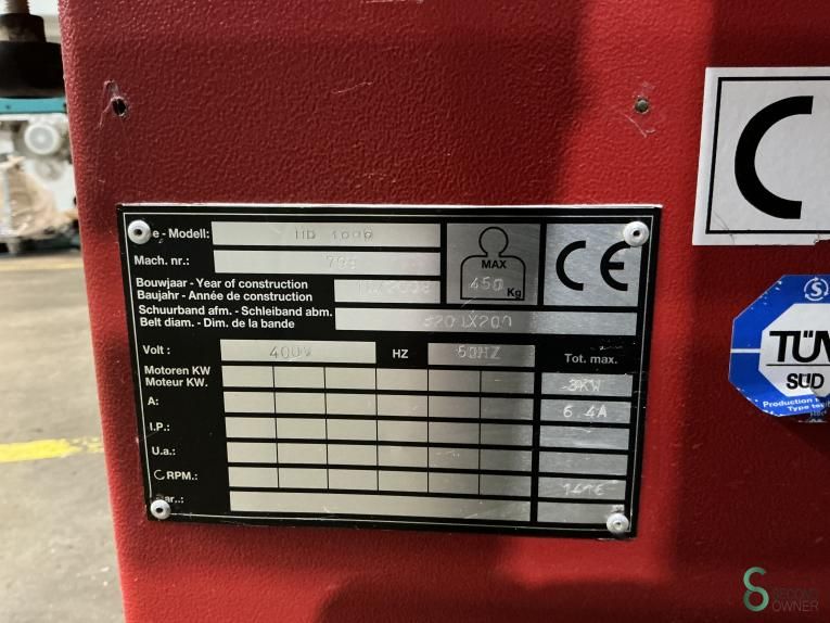 Edge sanding machines Houfek HB 1000 2008