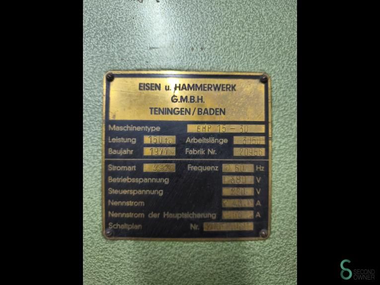 Kantbanken EHT EHP 15-30 1971