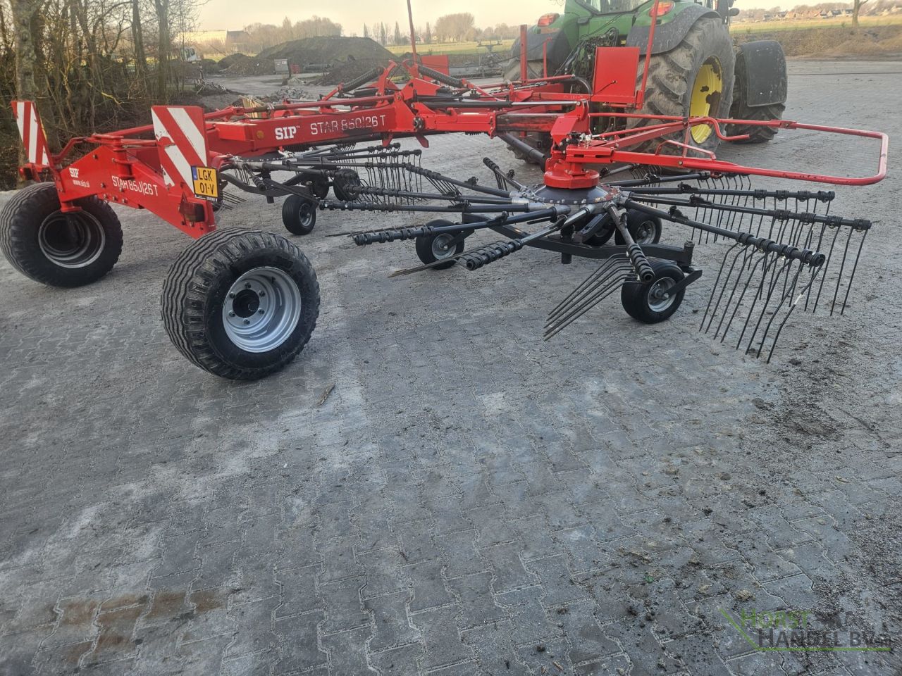 SIP 8,5m dubbele hark 2018