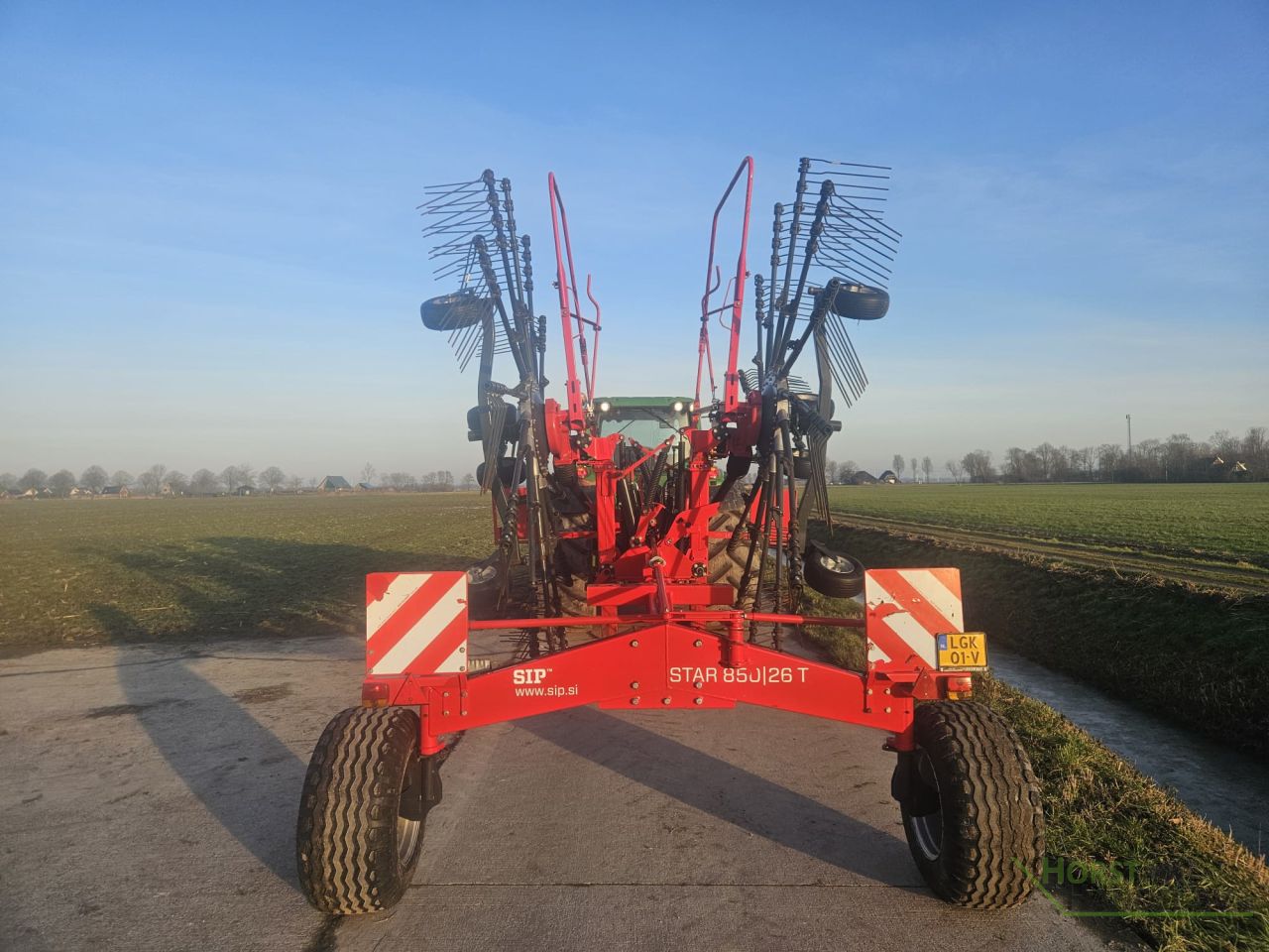 SIP 8,5m dubbele hark 2018