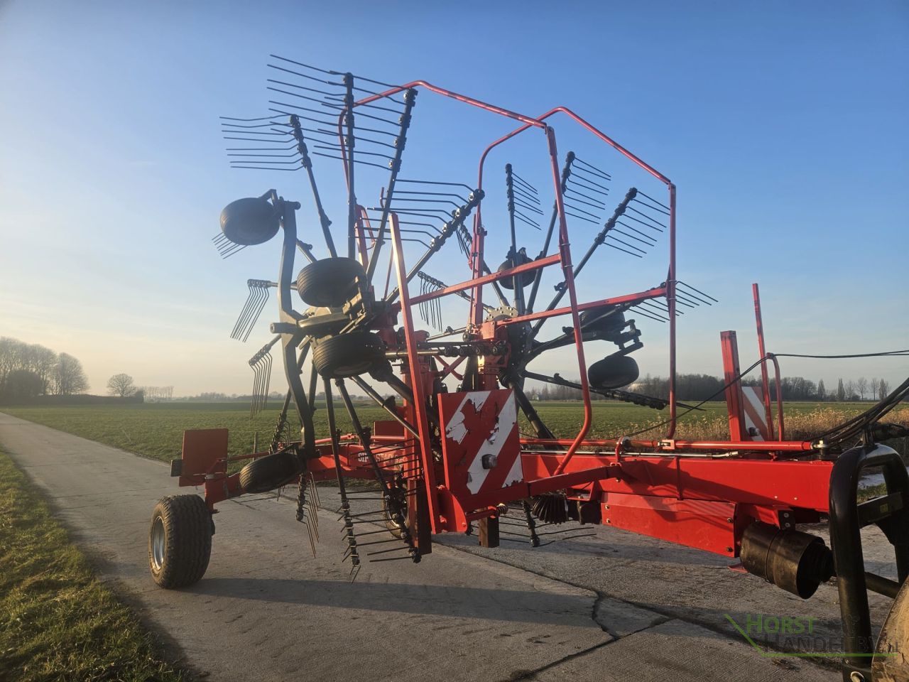 SIP 8,5m dubbele hark 2018