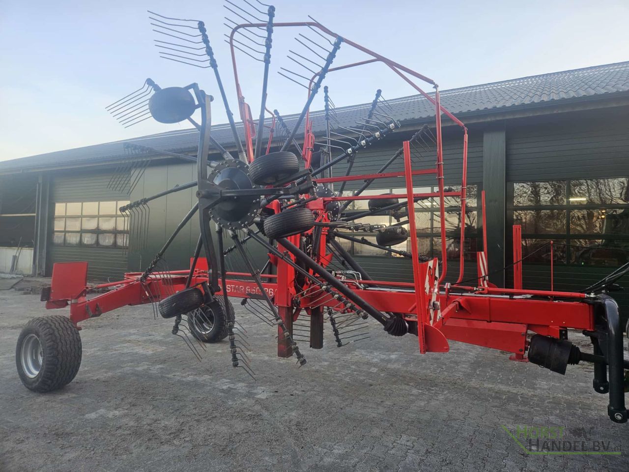 SIP 8,5m dubbele hark 2018