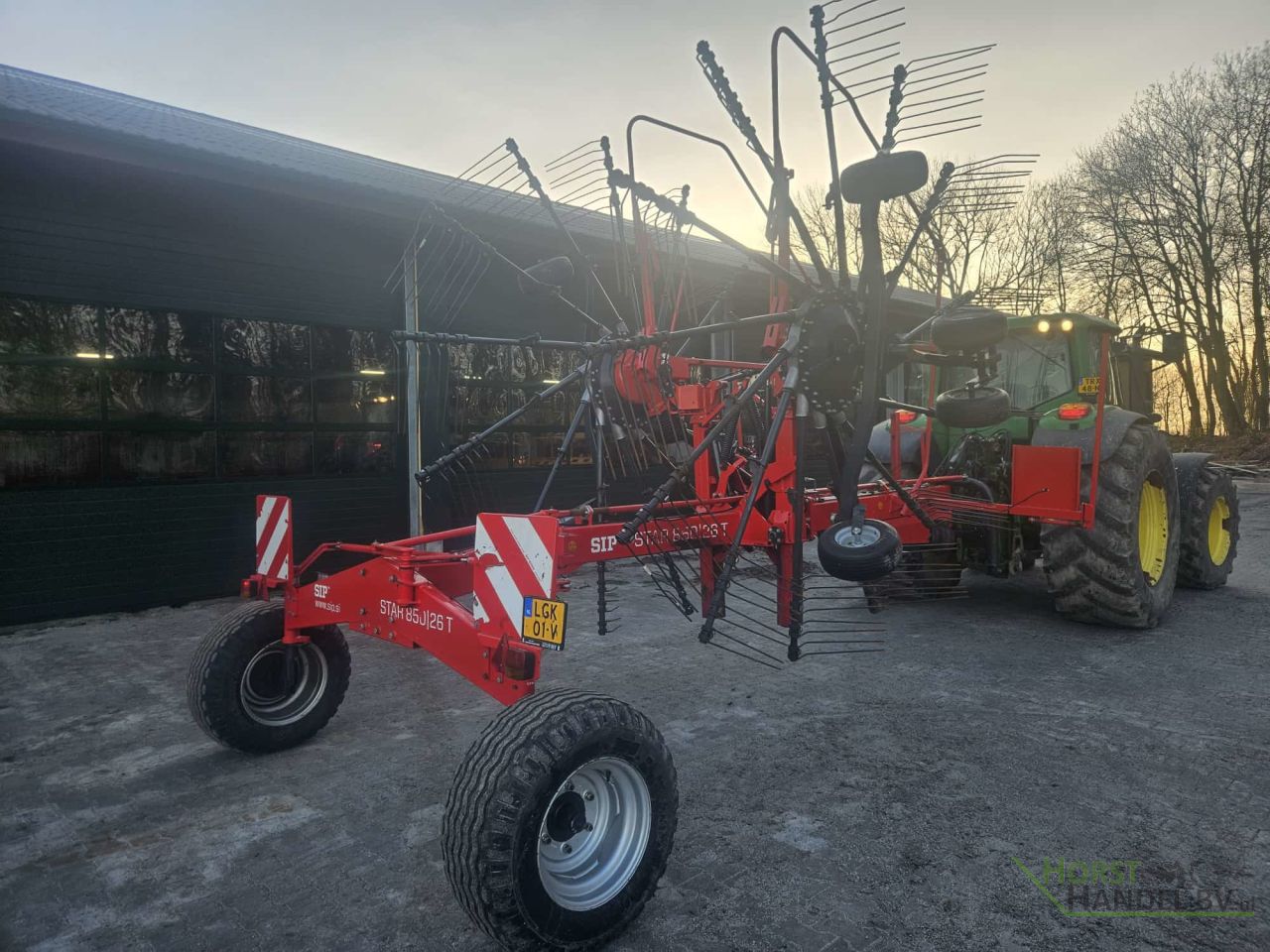 SIP 8,5m dubbele hark 2018